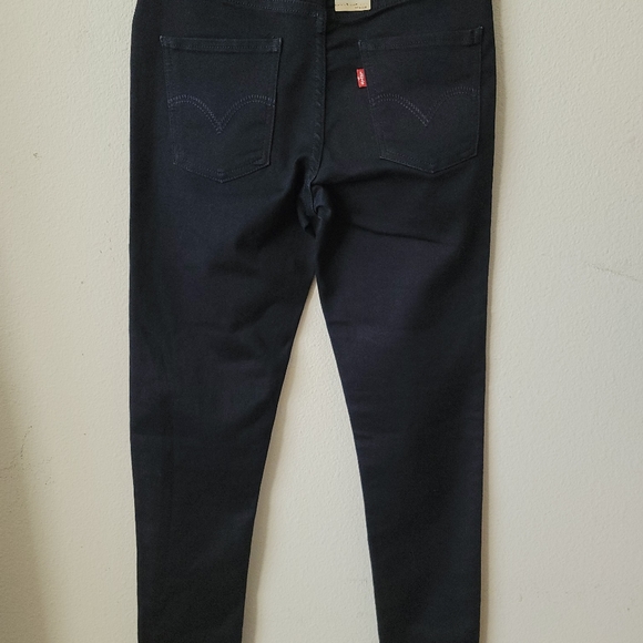 Levi's High Rise Super Skinny Stretch Girl's Jeans Size 14R - Picture 9 of 13